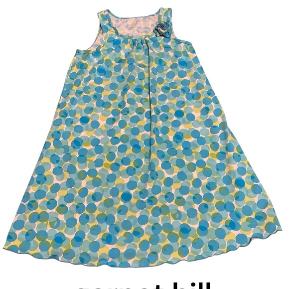 Colorful Sleeveless swim coverup by garnet hill size large 
BIN #7 - Picture 2 of 7